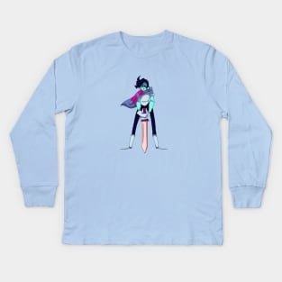 Kris Deltarune Kids Long Sleeve T-Shirt